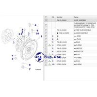 Pompe hydraulique principale neuve en promotion 708-1L-00660 708-1L-00030 pour excavatrice Komatsu PW140-7