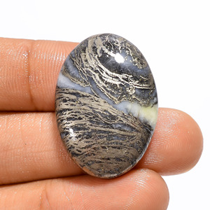 พลอยเทียมทรงวงรีทำจากแร่ไพไรต์ทำจากขนนกธรรมชาติ100% เกรดสูง - Product Image 6