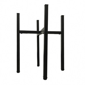 Hiện Đại Giữa Thế Kỷ Rèn Sắt Có Thể Điều Chỉnh Trong Nhà Kim Loại Nhà Máy Đứng Trang Trí Nội Thất Hiển Thị Chủ Giá Chân Đế Chậu Hoa Duy Nhất - Product Image 3