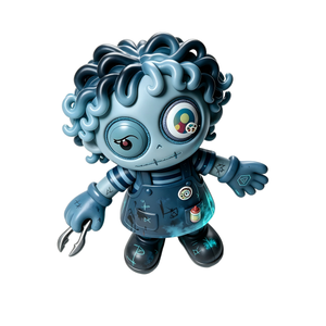<span class=keywords><strong>Figurine</strong></span> <span class=keywords><strong>de</strong></span> graffiti <span class=keywords><strong>zombie</strong></span> en PVC personnalisée OEM, jouet en vinyle ABS en boîte mystère avec emballage personnalisé en gros - Product Image 3