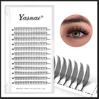 Nouvelle Collection 2025 – Extensions de Cils en Plumes Synthétiques Noires, Volume Intense, Effet Éventail, Doux et Légers, Cils de Bande Dessinée, Spire CC, Imprimés en 3D