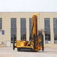 Machine de forage rotative portable à moteur diesel pneumatique pour puits profonds, haute productivité