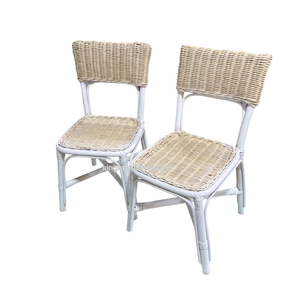 Silla de Ratán Hecha a Mano para Niños, Decoración para Fiestas de Cumpleaños, Muebles Infantiles de Mimbre Estilo Boho - Product Image 5