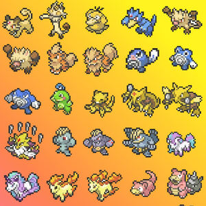 YZ Eif Baby Mystery Surprise Pokemoned <span class=keywords><strong>Pixel</strong></span> Perler Beads Fridge Magnets Booster Box Board Games Christmas Gifts Toys for Kids - Product Image 4