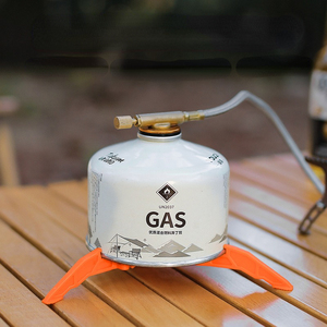 Portable Pliable Bouteille De <span class=keywords><strong>Gaz</strong></span> Trépied Stand Camping En Plein Air Réservoir De <span class=keywords><strong>Gaz</strong></span> Cuisinière Support Support Base Cartouche Outils - Product Image 2