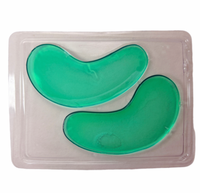 Masque pour les yeux en gel/cristal au collagène, édition de Noël personnalisable, emballage festif pour marques de soins de la peau, étiquette privée, pour les entreprises