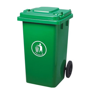 <b>Large</b> 360L Plastic Trash Can, 360L Wheeled Trash <b>Bin</b>, 360L Thickened Reusable Trailer <b>Bin</b> - Product Image 5