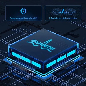 Tenda w30e ax3000 băng tần kép Gigabit Wi-Fi6 doanh nghiệp Bộ định tuyến không dây Bộ định tuyến kim loại với 200 + khách hàng 5 ăng ten tăng cao - Product Image 5