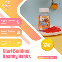Gummies multivitaminés aux fruits avec vitamines C, D, E pour le soutien quotidien de l'immunité et du métabolisme, parfaits pour les modes de vie actifs, approvisionnement en vrac