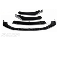 For Citroen Peugeot 308 Car Front Bumper Lip Splitter Diffuser Spoiler For Citroen Peugeot Bumper Guard Apron Car Accessories