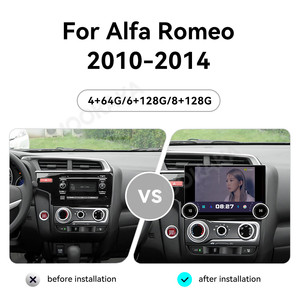 Lecteur multimédia MOOKAKA 11,5 pouces, écran tactile Android pour <span class=keywords><strong>Alfa</strong></span> <span class=keywords><strong>Romeo</strong></span> 2010-2014, CarPlay sans fil, GPS, Wifi, <span class=keywords><strong>autoradio</strong></span> - Product Image 2