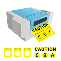 Imprimante à transfert thermique Masung 220 mm, 300 DPI haute précision, pour logo, code QR sur autocollant en PVC