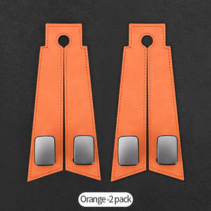 Patente de fábrica, accesorios de coche de alta calidad, reposacabezas de asiento de fila trasera de coche Universal, ganchos dobles de cuero de gamuza suave para TOYOTA BMW - Product Image 6