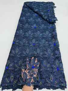 <span class=keywords><strong>Dentelle</strong></span> africaine soluble dans l'eau de haute qualité, <span class=keywords><strong>dentelle</strong></span> française écologique avec strass pour vêtements et fêtes, commande minimum de 5 yards - Product Image 1