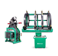 Máquina de Fusión a Tope Automática MM-TECH V450/280A 280-450mm (11"-18") para Tuberías de HDPE, PP, PVDF, Certificación CE, Máx. 320, para Agua y Petróleo