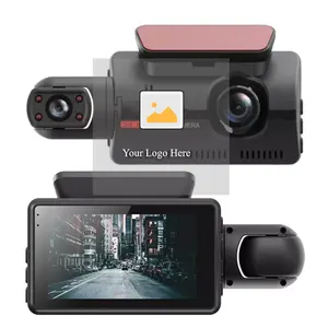 Dubbele 2 Lens Auto Dashboard Camera Parking Bewaking Auto Camera Dashcam 1080P Lus Opname Voertuig Beveiligingscamera