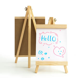 Chevalet en bois de signe de support de tableau blanc pour l'affichage de babillard de restaurant café - Product Image 2