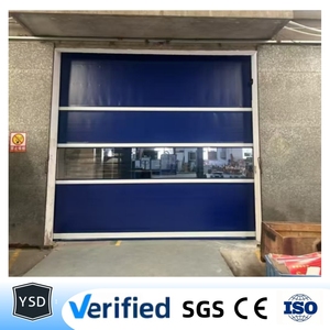 <span class=keywords><strong>Porte</strong></span> <span class=keywords><strong>d</strong></span>'usine en PVC Ysd avec fonction coupe-vent, design industriel pour atelier et entrepôt, mécanisme <span class=keywords><strong>d</strong></span>'ouverture à enroulement - Product Image 1