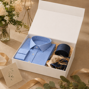 Custom Luxury Folding Magnetic Gift <b>Box</b> Paper <b>Foldable</b> Magnet Rigid Cardboard Packaging <b>Box</b> Clothing Shoe Paper <b>Box</b> White - Product Image 4