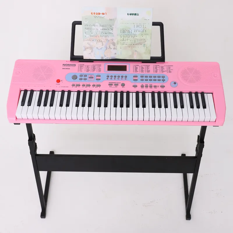 Instrumentos de teclado Musical Kid Piano 61 teclas Música digital Teclado de piano para chico