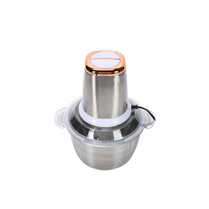Electric <b>Meat</b> <b>Grinder</b> 1L 3L Stainless Steel Multi Function Garlic Press Vegetable Chopper Kitchen Food Processor - Product Image 2