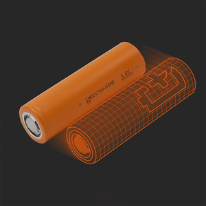 Tenpower 58HE 12.5A 5650mAh Baterai Lithium Iron Rechargeable Cell 21700 <span class=keywords><strong>3</strong></span>.6V Li-ion untuk UPS/ Peralatan Listrik Mirip 58E - Product Image 1
