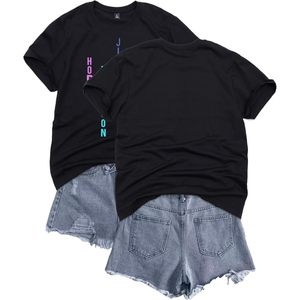 Camiseta de Manga Corta para Mujer, Estilo Coreano, Tela Jersey, Diseño Divertido, Ropa para Conciertos, Tops para Fans de Gira Mundial - Product Image 1