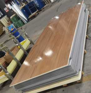 Panel de pared de entretenimiento, panel de pared de chapa de madera de carbón de bambú de cristal de carbono a prueba de humedad para apartamento - Product Image 5