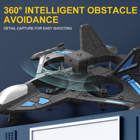 Avion télécommandé pour enfants 2,4 GHz, vol stable, flips 3D, décollage/atterrissage à une touche, commandes faciles, conception durable
