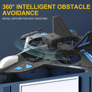 Kids RC <b>airplane</b> <b>toy</b> with 2.4GHz remote control, stable flight, easy controls, and durable design. - Product Image 5