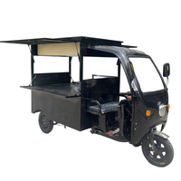 Manufacturer's Customized Electric Stainless Steel 3-Wheel Dining Car Portable Convenient Special Transportation Ice Cream <strong>Best</strong>
