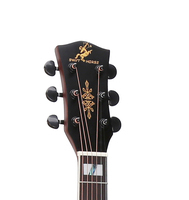 Hot Sale Acoustic Guitar with Abalone Fingerboard Inlay Popular Die-Cast Machine Head High Quality Instrument
