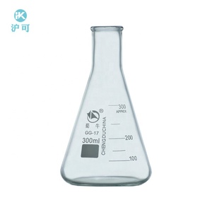Huke Customized Narrow Mouth 5~10000ml Conical Flat-bottomed Laboratory <strong>Erlenmeyer</strong> <strong>Flask</strong> - Product Image 2