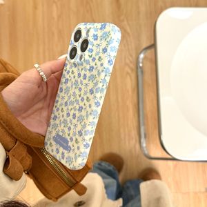 Funda de flores con lazo azul colorido para iPhone 16 Funda protectora de TPU para iPhone 16 Pro Max 15 14 <span class=keywords><strong>13</strong></span> - Product Image 5