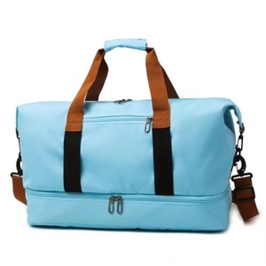 Free Sample Workout Sports <b>Gym</b> <b>Tote</b> Bags for Women Waterproof Fitness Travel Sport Shoulder Duffle Overnight Bag - Product Image 5