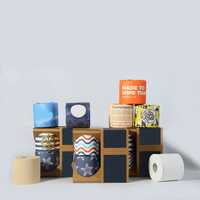 Fabricant de gros à bas prix rouleaux de papier toilette hygiénique en bambou traité
