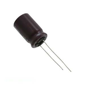 ตัวเก็บประจุ UF 560 uF 20% 35V แบบมีรูผ่านรูสำหรับ UPM1V561MHD สารส้ม - Product Image 1