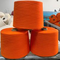 Fil de polyester doux filé à l'anneau pour le tricotage de chaussettes et de bas