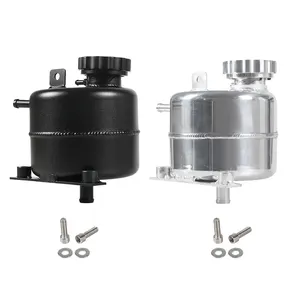 Alumínio Refrigerante Header Expansão Overflow Tanque de Água & Cap Reservatório Pode Acessórios Do Carro Para 02-08 BMW Mini Cooper S R52 R53