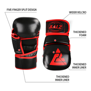 SARUNG TANGAN MMA UNTUK LATIHAN dan PERAWATAN KULIT PU UNTUK PERTANDINGAN BOXING - Product Image 2