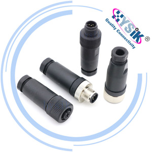 Suministro a granel N2K M12 Enchufe y enchufe Conector marino en el sitio para la fabricación de cables NMEA 2000 - Product Image 2