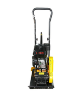 Compacteur à plaques vibrant Dingding Hengxin modèle 170, 5,5 CV, 55 kg, moteur essence, haute efficacité pour asphalte et sol