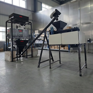 Sistema de Apilamiento de Bolsas Semiautomático de Alta Eficiencia, Capacidad de 50Kg-500Kg, 220V, para Envasado de Cemento, Fertilizantes y Productos Químicos - Product Image 1