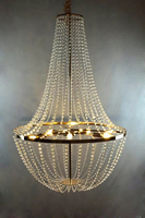 Lustre classique en cristal pour mariage, lampe de centre de table, luminaires suspendus