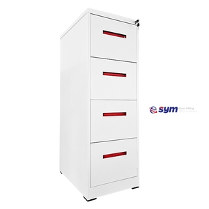 Armoire à classeurs latérale en acier avec serrure à combinaison numérique, unité de rangement de documents métallique pour dossiers juridiques très confidentiels - Product Image 5