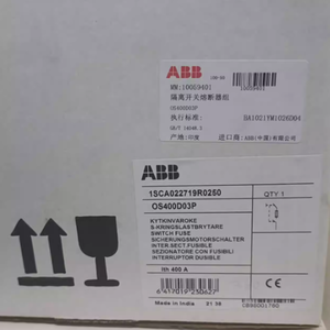 Interruptor de Aislamiento Serie OS400D03P con Fusible PLC - Product Image 1
