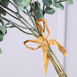 فو لمسة حقيقية الخضرة أوراق الأوكالبتوس ينبع أنواع مختلطة الاصطناعي الأوكالبتوس ينبع أوراق الأوكالبتوس الملونة - Product Image 2