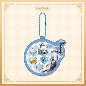 36 Couleur Jeu <span class=keywords><strong>Genshin</strong></span> <span class=keywords><strong>Impact</strong></span> Acrylique Shaker Charm <span class=keywords><strong>porte</strong></span>-clés pour la décoration de sac à dos - Product Image 6