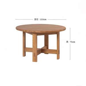 Modern Square <b>Dining</b> <b>Table</b> for Villa Living Room and Hotel Lobby Luxury Brown Wooden Veneer Small Tea <b>Table</b> - Product Image 2