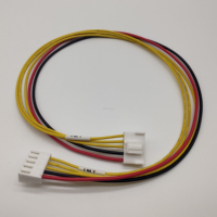 Konektor 2.0mm 2.54mm Pitch 5 kabel, Harness Kabel Tunggal 22AWG untuk Desain PCBA Elektronik